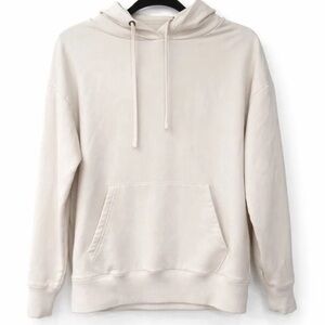 Buffalo David Bitton Cream Drawstring Hoodie